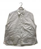 MAISON SPECIALメゾンスペシャル）の古着「オーバーサイズストライプシャツ」｜ホワイト