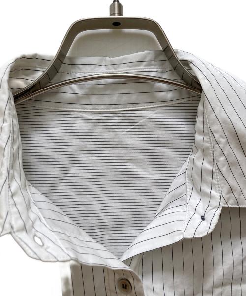 MAISON SPECIAL（メゾンスペシャル）MAISON SPECIAL (メゾンスペシャル) オーバーサイズストライプシャツ ホワイト サイズ:Freeの古着・服飾アイテム