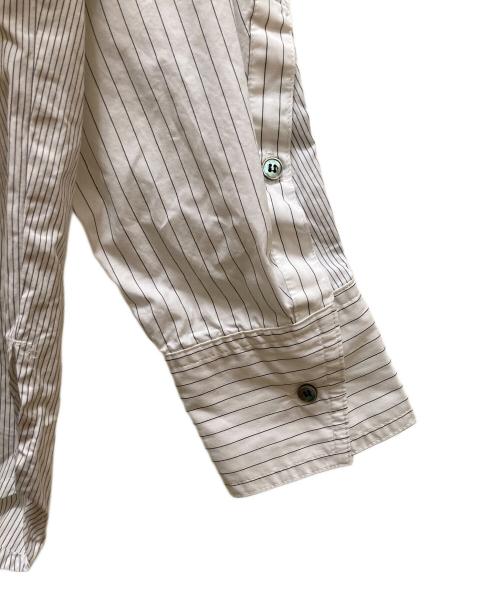 MAISON SPECIAL（メゾンスペシャル）MAISON SPECIAL (メゾンスペシャル) オーバーサイズストライプシャツ ホワイト サイズ:Freeの古着・服飾アイテム