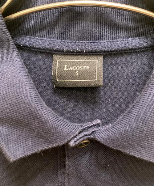 LACOSTE（ラコステ）LACOSTE (ラコステ) ポロシャツ ネイビー サイズ:Sの古着・服飾アイテム