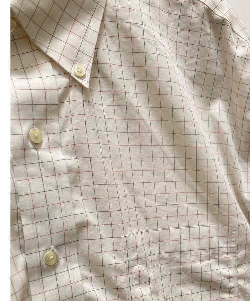 BROOKS BROTHERS 346（ブルックスブラザーズ 346）BROOKS BROTHERS 346 (ブルックスブラザーズ 346) チェックシャツ ホワイト サイズ:17　1/2の古着・服飾アイテム