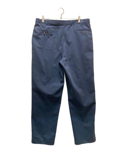 ST JOHN'S BAY（セントジョンズベイ）ST JOHN'S BAY (セントジョンズベイ) ２タックチノパンツ ネイビー サイズ:W40　Ⅼ32の古着・服飾アイテム