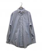 BROOKS BROTHERSブルックスブラザーズ）の古着「チェック柄BDシャツ」｜ブルー