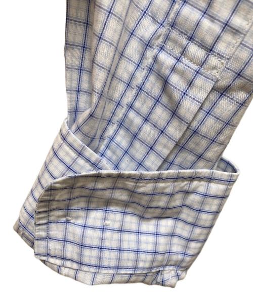 BROOKS BROTHERS（ブルックスブラザーズ）BROOKS BROTHERS (ブルックスブラザーズ) チェック柄BDシャツ ブルー サイズ:Mの古着・服飾アイテム