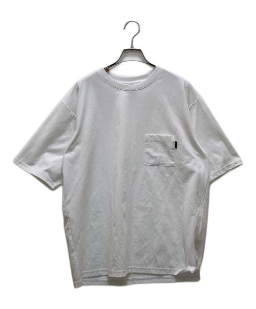 THE NORTH FACE（ザ ノース フェイス）THE NORTH FACE (ザ ノース フェイス) ショートスリーブエアリーポケットティー ホワイト サイズ:Mの古着・服飾アイテム