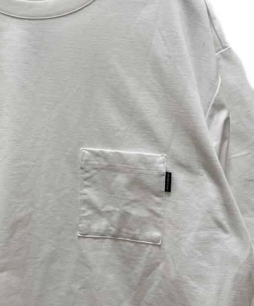 THE NORTH FACE（ザ ノース フェイス）THE NORTH FACE (ザ ノース フェイス) ショートスリーブエアリーポケットティー ホワイト サイズ:Mの古着・服飾アイテム