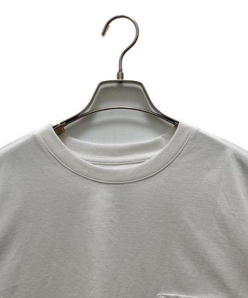 THE NORTH FACE（ザ ノース フェイス）THE NORTH FACE (ザ ノース フェイス) ショートスリーブエアリーポケットティー ホワイト サイズ:Mの古着・服飾アイテム