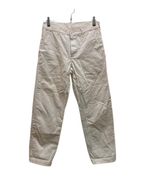 CarHartt（カーハート）CarHartt (カーハート) WIP WESLEY PANT Natural garment dyed ホワイト サイズ:30の古着・服飾アイテム