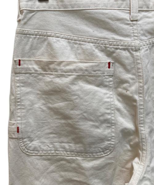 CarHartt（カーハート）CarHartt (カーハート) WIP WESLEY PANT Natural garment dyed ホワイト サイズ:30の古着・服飾アイテム
