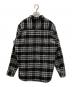 FTC (エフティーシー) HEAVY PLAID SHIRT ブラック サイズ:L：6000円