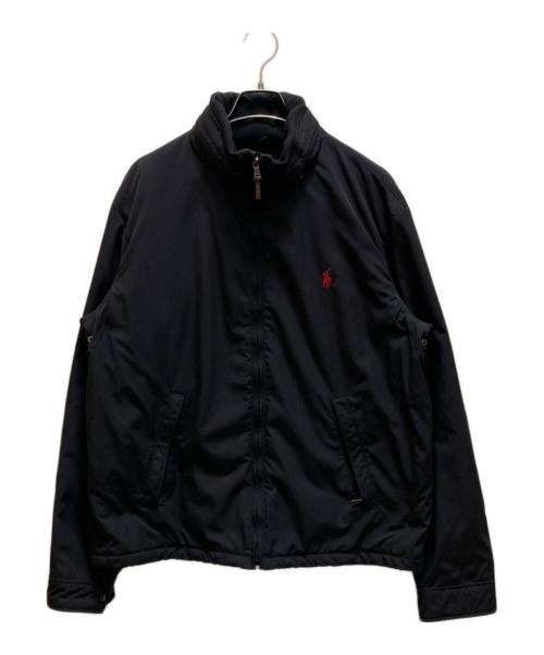 POLO RALPH LAUREN（ポロ・ラルフローレン）POLO RALPH LAUREN (ポロ・ラルフローレン) ブルゾン ブラック サイズ:Lの古着・服飾アイテム