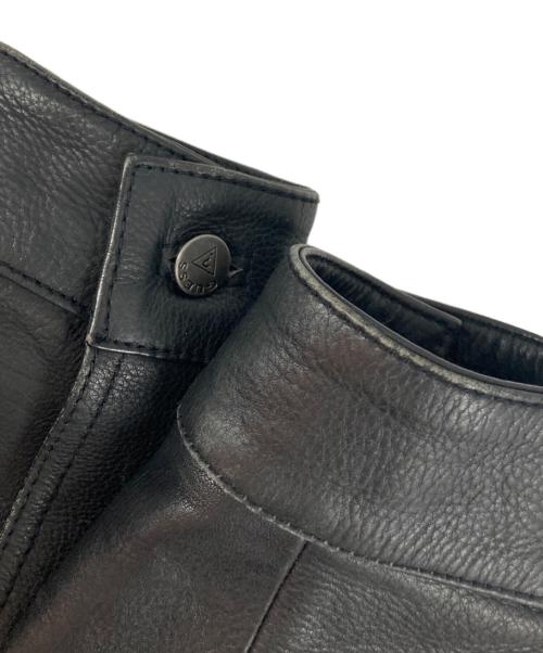 GUESS JEANS（ゲス ジーンズ）GUESS JEANS (ゲス ジーンズ) レザー切替ジャケット ブラック サイズ:L/G　US LXAの古着・服飾アイテム