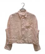 Plageプラージュ）の古着「RAMIE LYOCELL WIDE シャツ」｜ピンク