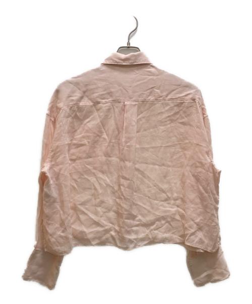 Plage（プラージュ）Plage (プラージュ) RAMIE LYOCELL WIDE シャツ ピンク サイズ:記載なしの古着・服飾アイテム