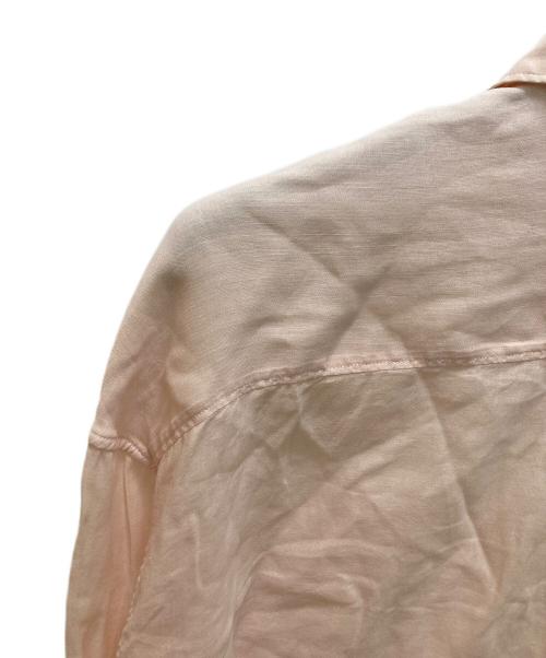 Plage（プラージュ）Plage (プラージュ) RAMIE LYOCELL WIDE シャツ ピンク サイズ:記載なしの古着・服飾アイテム