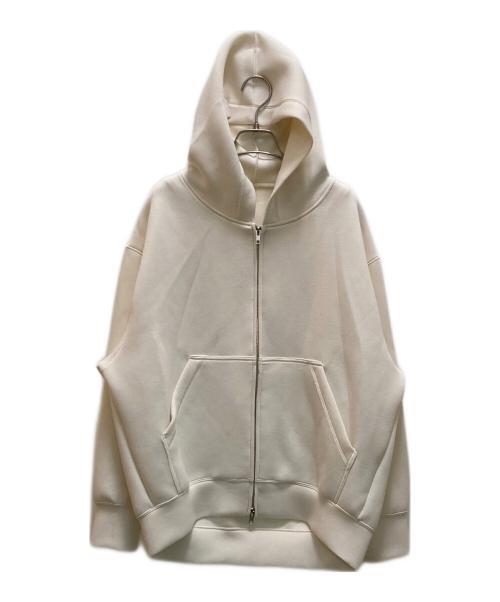 SLOBE IENA（スローブ イエナ）SLOBE IENA (スローブ イエナ) ボリュームジップアップフーディー ホワイト サイズ:不明の古着・服飾アイテム