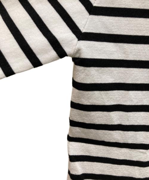 IENA（イエナ）IENA (イエナ) SEATTLE度詰めボーダーボートネックニット ホワイト サイズ:不明の古着・服飾アイテム