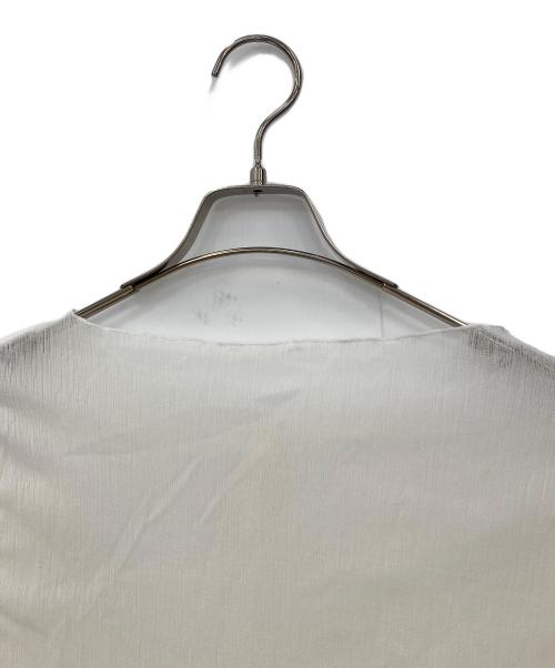 Noble（ノーブル）Noble (ノーブル) シアークレープ2WAYロングTシャツ ベージュ サイズ:不明の古着・服飾アイテム