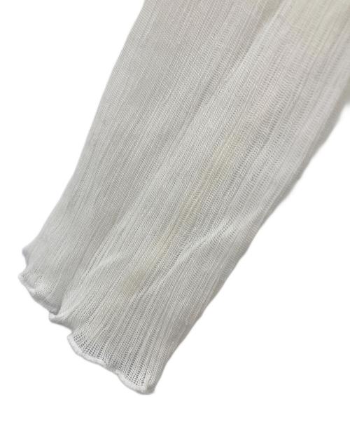 Noble（ノーブル）Noble (ノーブル) シアークレープ2WAYロングTシャツ ベージュ サイズ:不明の古着・服飾アイテム