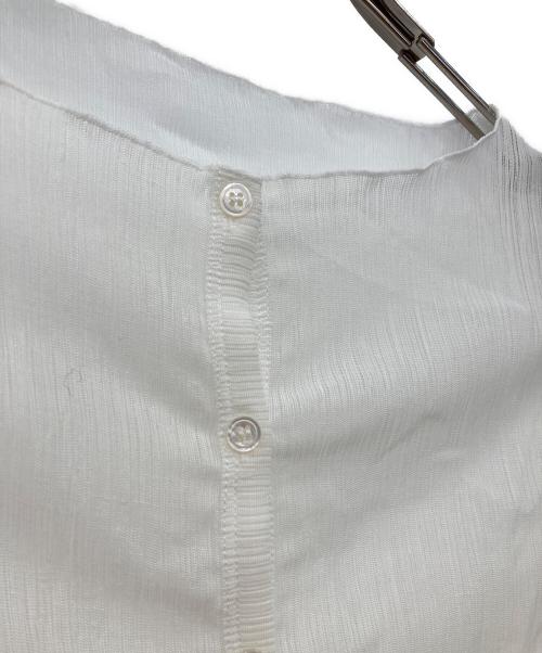 Noble（ノーブル）Noble (ノーブル) シアークレープ2WAYロングTシャツ ベージュ サイズ:不明の古着・服飾アイテム