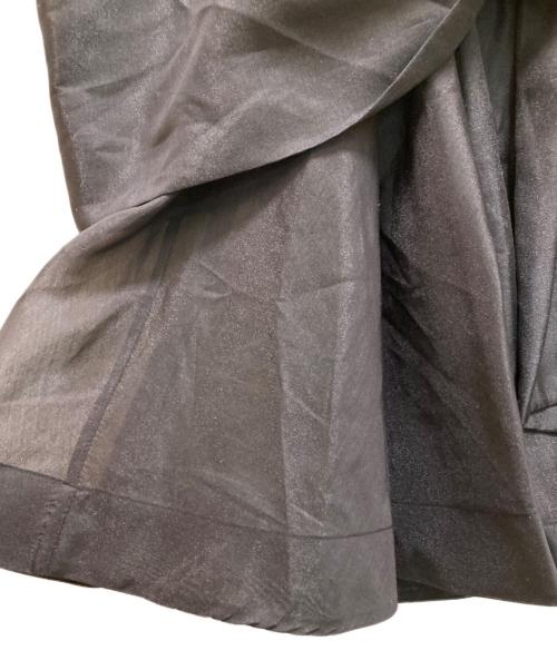 FRAY ID（フレイ アイディー）FRAY ID (フレイ アイディー) カットコンビペプラムトップス ブラック サイズ:不明の古着・服飾アイテム