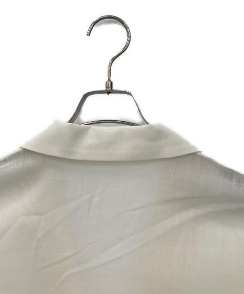 Snidel（スナイデル）Snidel (スナイデル) シアーシャツジャケット ホワイト サイズ:freeの古着・服飾アイテム