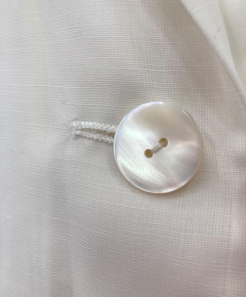 Snidel（スナイデル）Snidel (スナイデル) シアーシャツジャケット ホワイト サイズ:freeの古着・服飾アイテム