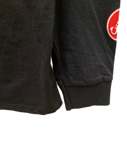 SUPREME（シュプリーム）SUPREME (シュプリーム) SPONGEBOB (スポンジボブ) スポンジ ボブ カステッリ レーシング L/S カットソー ブラック サイズ:Lの古着・服飾アイテム