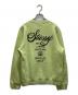 stussy (ステューシー) world tour sweat shirts グリーン サイズ:M：7000円