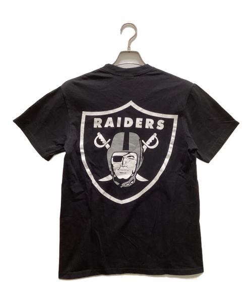 SUPREME（シュプリーム）SUPREME (シュプリーム) 47BRAND (フォーティーセブンブランド) NFL Raiders ポケットTシャツ ブラック サイズ:Sの古着・服飾アイテム