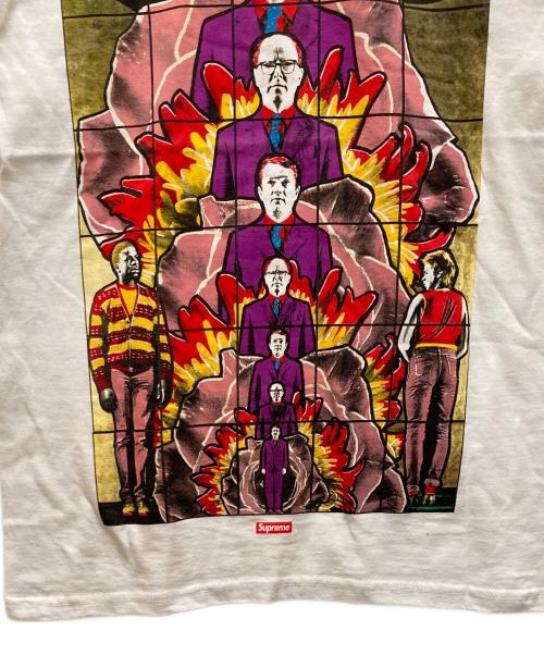 SUPREME（シュプリーム）Supreme (シュプリーム) ロゴ ギルバートアンドジョージ デス Tシャツ ホワイト サイズ:S 未使用品の古着・服飾アイテム