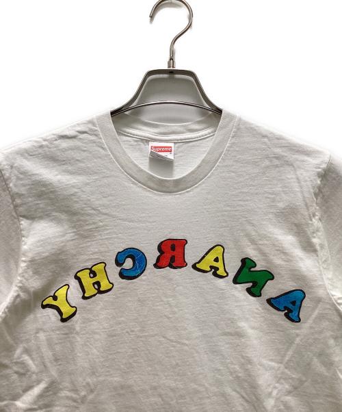 SUPREME（シュプリーム）SUPREME (シュプリーム) Jamie Reid (ジェイミー・リード) アナーキー Tシャツ ホワイト サイズ:Sの古着・服飾アイテム