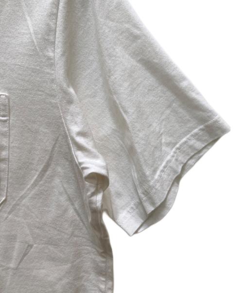 SUPREME（シュプリーム）Supreme (シュプリーム) ロゴ刺繍ポケットTシャツ ホワイト サイズ:Sの古着・服飾アイテム