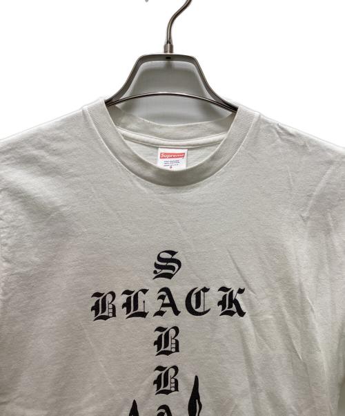 SUPREME（シュプリーム）Supreme (シュプリーム) Black Sabbath (ブラックサバス) コラボクロスTシャツ ホワイト サイズ:Sの古着・服飾アイテム