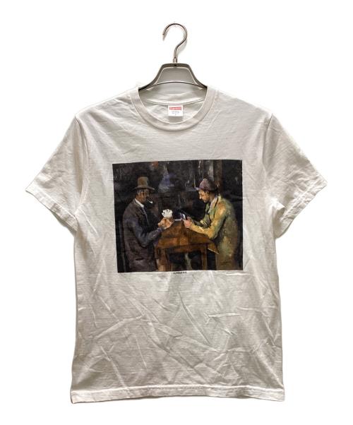 SUPREME（シュプリーム）Supreme (シュプリーム) カードグラフィックTシャツ ホワイト サイズ:Sの古着・服飾アイテム