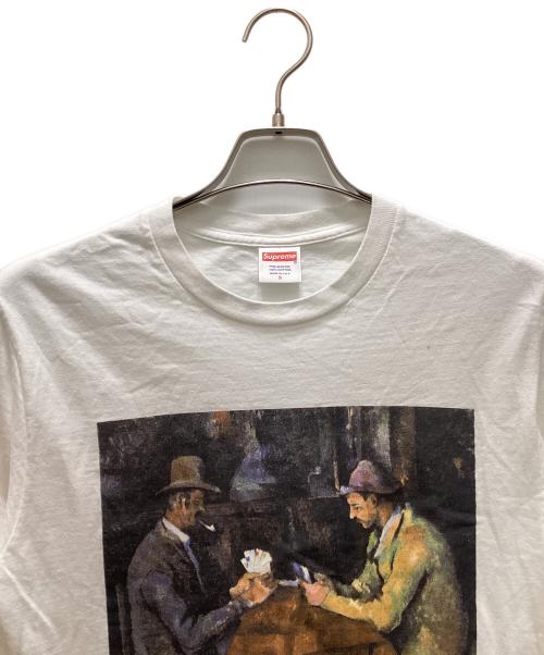 SUPREME（シュプリーム）Supreme (シュプリーム) カードグラフィックTシャツ ホワイト サイズ:Sの古着・服飾アイテム