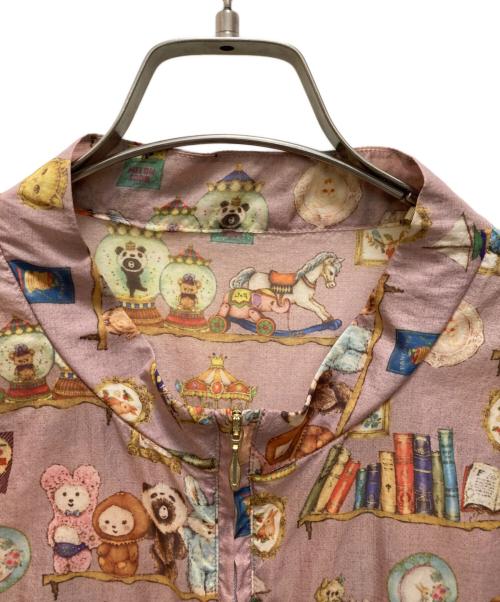 franche lippee（フランシュリッペ）franche lippee (フランシュリッペ) Hobby Room ブルゾン ピンク サイズ:3Lの古着・服飾アイテム