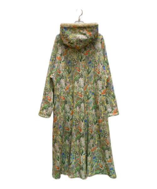 yukiemon（ユキエモン）yukiemon (ユキエモン) ボタニカルスウェットワンピース グリーン サイズ:3Lの古着・服飾アイテム