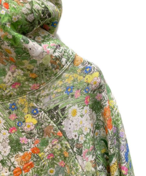 yukiemon（ユキエモン）yukiemon (ユキエモン) ボタニカルスウェットワンピース グリーン サイズ:3Lの古着・服飾アイテム