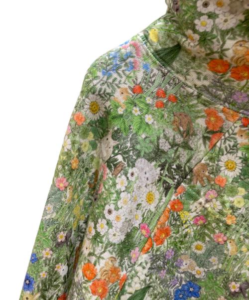 yukiemon（ユキエモン）yukiemon (ユキエモン) ボタニカルスウェットワンピース グリーン サイズ:3Lの古着・服飾アイテム