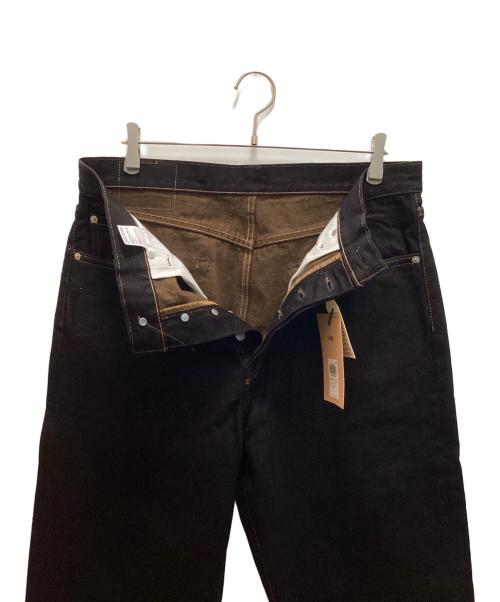 stussy（ステューシー）stussy (ステューシー) LEVI'S (リーバイス) コラボ クリスピー リンス ジーンズ ブラック サイズ:W34 L32 未使用品の古着・服飾アイテム