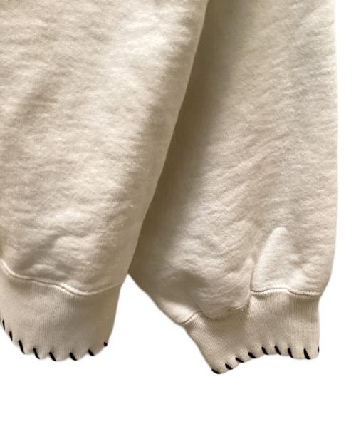 Y's（ワイズ）Y's (ワイズ) SUPREME (シュプリーム) コラボスカルデザインジップアップフーディー ベージュ サイズ:L(04)の古着・服飾アイテム