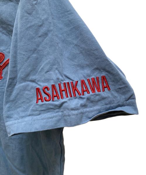 KEBOZ（ケボズ）KEBOZ (ケボズ) ベースボールシャツ ブルー サイズ:Ⅼの古着・服飾アイテム