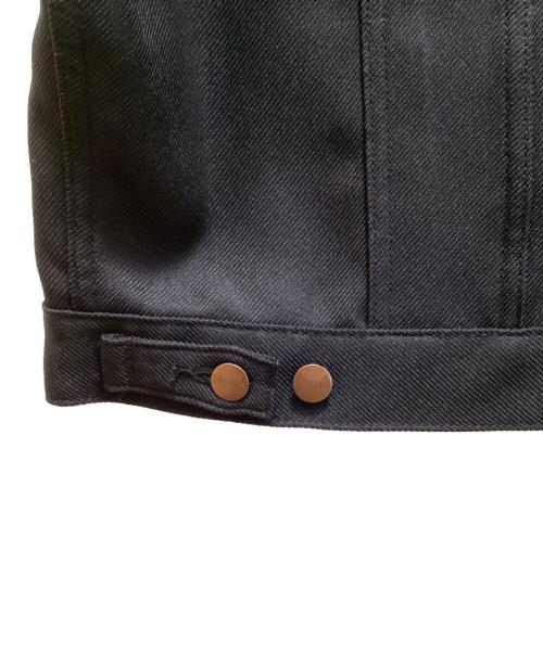 Wrangler（ラングラー）Wrangler (ラングラー) WEGO (ウィゴー) 別注Wrangler vest ブラック サイズ:Ⅼの古着・服飾アイテム