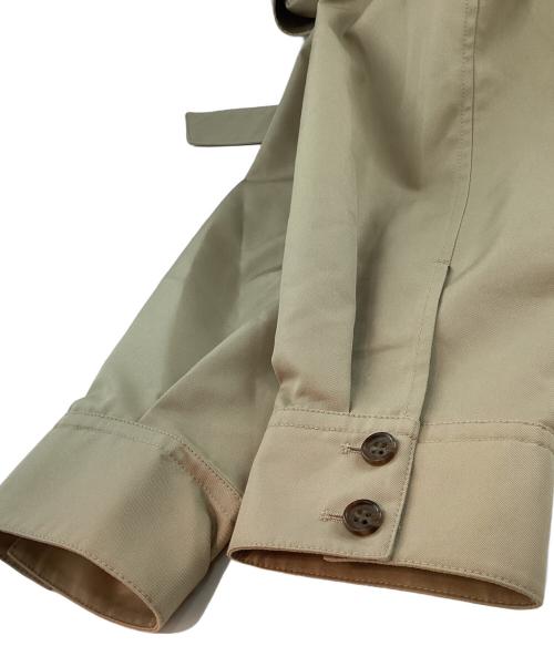 PLST（プラステ）PLST (プラステ) リラクシーショートトレンチコート ベージュ サイズ:Mの古着・服飾アイテム