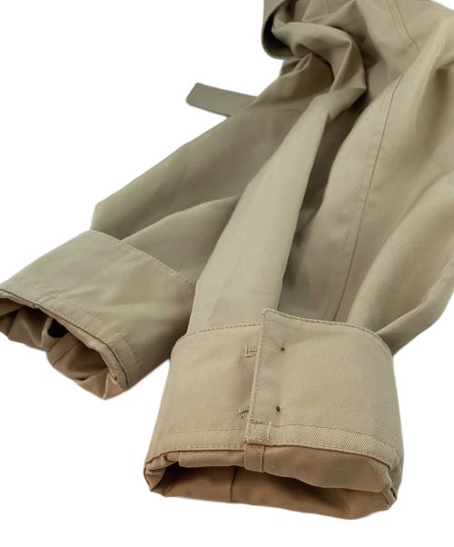 PLST（プラステ）PLST (プラステ) リラクシーショートトレンチコート ベージュ サイズ:Mの古着・服飾アイテム