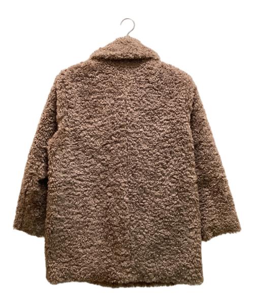 BABYLONE（バビロン）BABYLONE (バビロン) プードルミドルコート ベージュ サイズ:FREEの古着・服飾アイテム