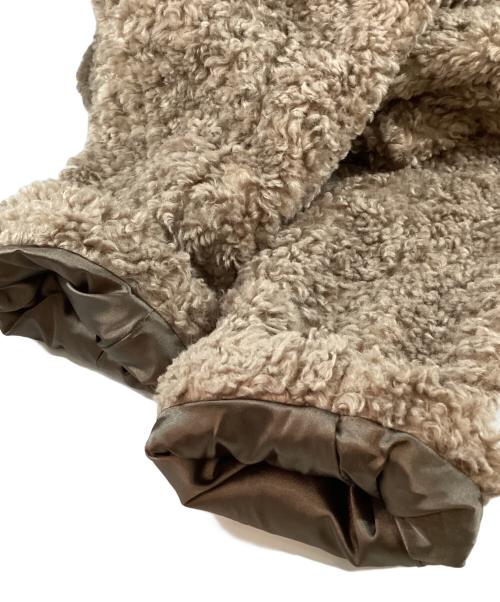 BABYLONE（バビロン）BABYLONE (バビロン) プードルミドルコート ベージュ サイズ:FREEの古着・服飾アイテム