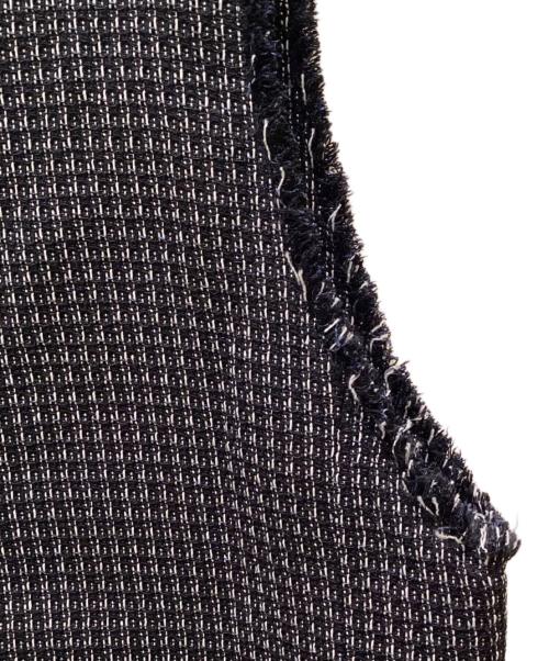 IENA（イエナ）IENA (イエナ) ＆NAVY 2way ツィード ベスト ブラック サイズ:FREEの古着・服飾アイテム