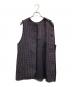 中古・古着 IENA (イエナ) ＆NAVY 2way ツィード ベスト ブラック サイズ:FREE：5000円